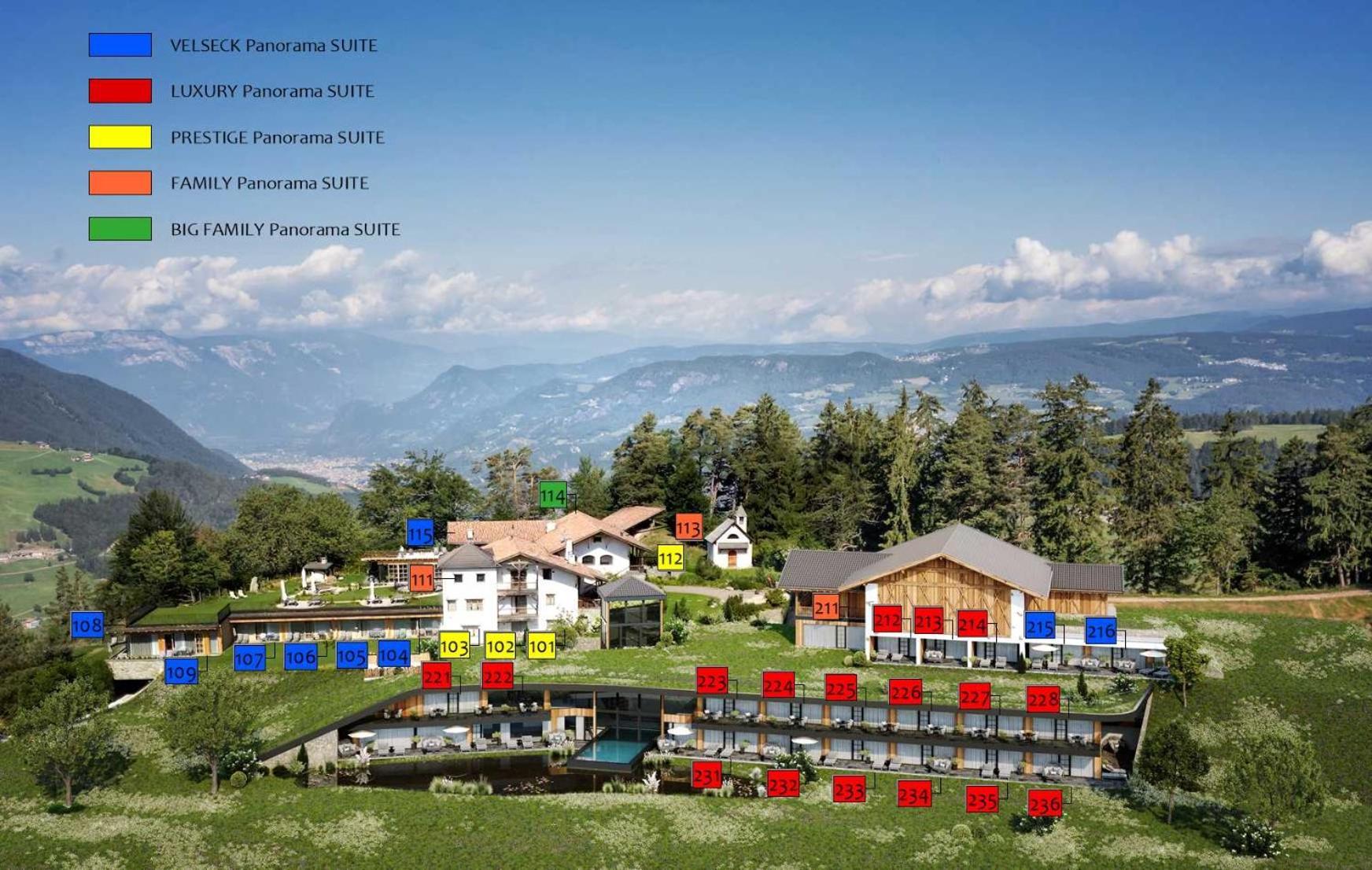 Ansitz Velseck-Residence Hotel Tires Exterior photo